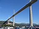 viaduc de Millau vu du centre d'informations