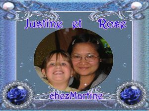 Justine et Rose, création de Martine !