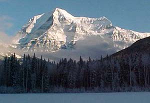 Le Mont Robson 3954m en Colombie Britannique