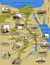 carte des sites historiques egyptiens