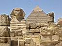 le sphinx devant Khephren
