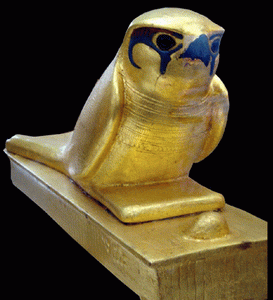 le Dieu Faucon - Horus  d'après le superbe site du Dr Aly Abara ...