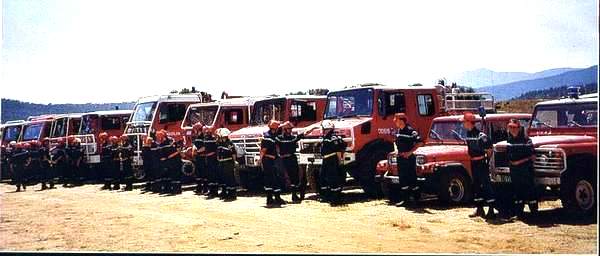 Rassemblement de Sapeurs Pompiers - Présentation de materiel