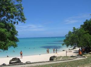 La plage de la Cuvette Ggrand Baie