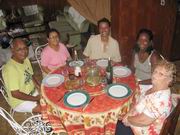 Sydney, Denise, Dolane, Carine et Jeanine