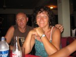 Jeannine et Eric au restaurant Aloha