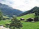 Paysage alpestre au col de la Forclaz