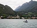 Lac d'Annecy, devant  Duingt