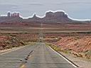 Route 160W et Monument Valley 