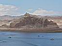 Lake POwell devant la Marina de Wahweap