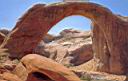 le Rainbow Bridge (H 86m) au bord du Lake Powell