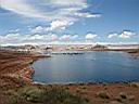 lac Powell devant le barrage