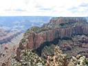 North Rim Cap Royal au loin la rive Sud