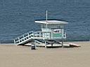 poste de secours plage de santamonica photo xl