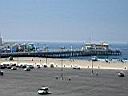 Pier et plage de Santa Monica photo FL