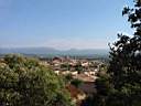 Roquebrune vu de la route de Valdingarde